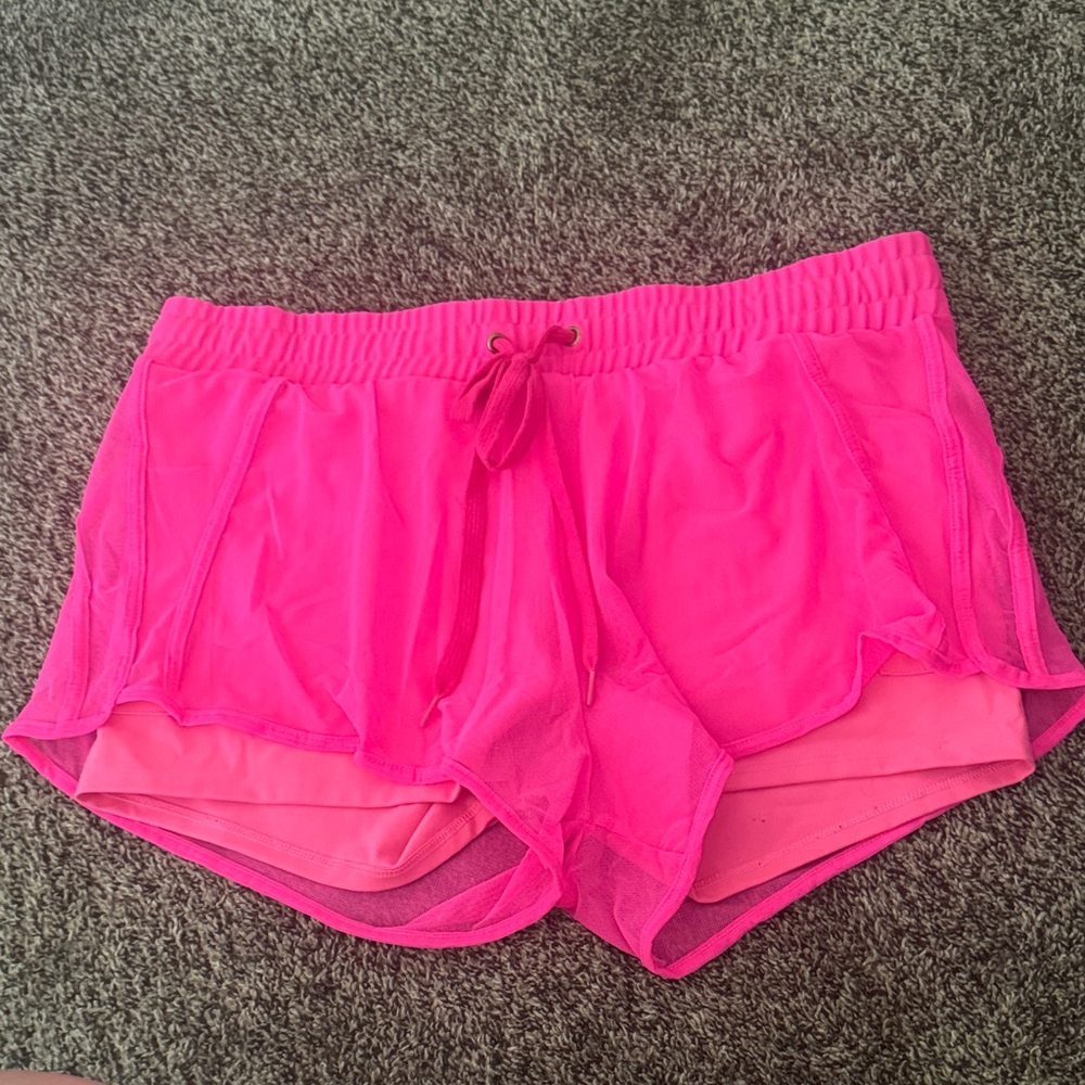 🔘Vibrant Pink Women's Athletic Shorts